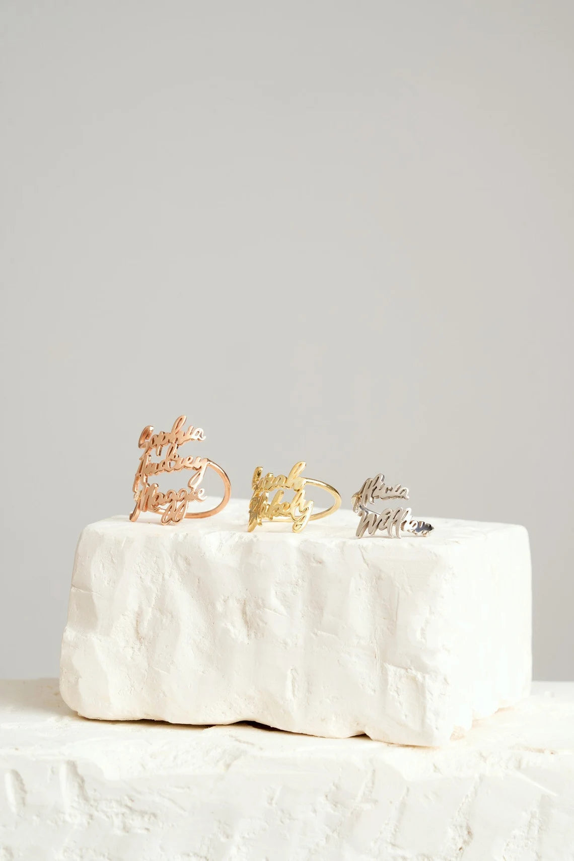 name ring , personalized rings