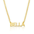 Block Name Necklace