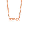 Block Name Necklace