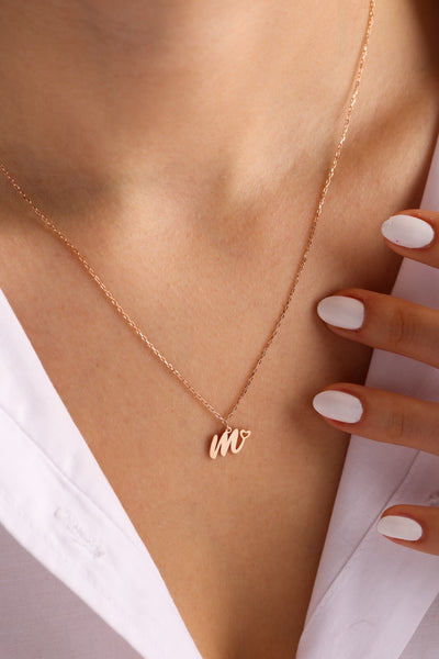 Lowercase Initial Letters with Heart