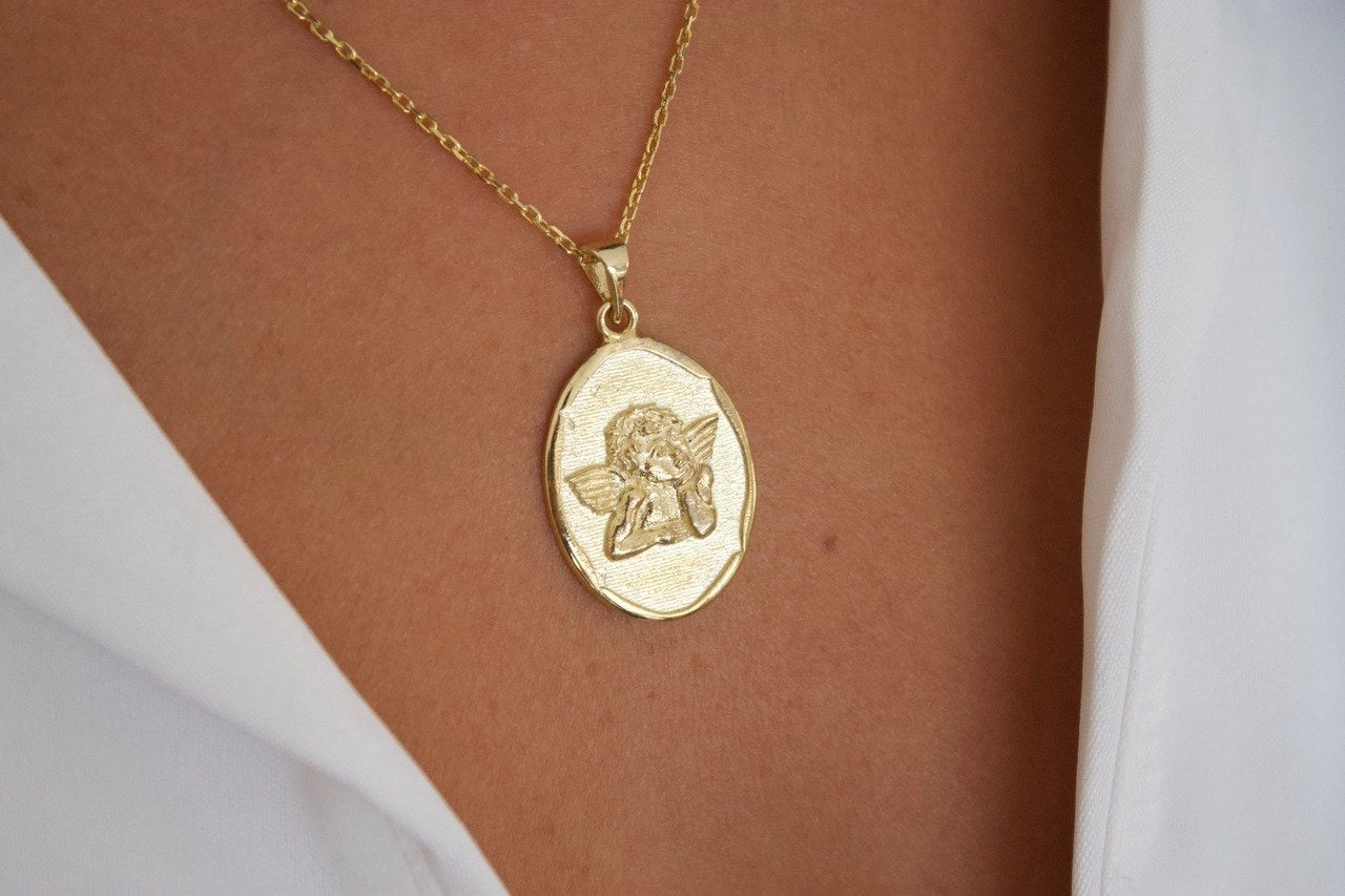Angel Pendant Necklace