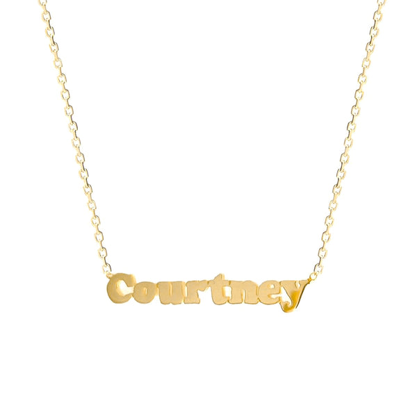 Tiny Name Necklace