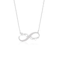Infinity Halskette mit zwei Namen