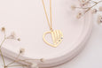 Heart Name Necklace