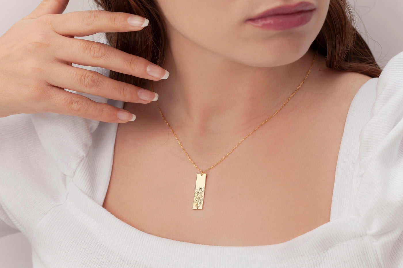 Rose Pendant Necklace