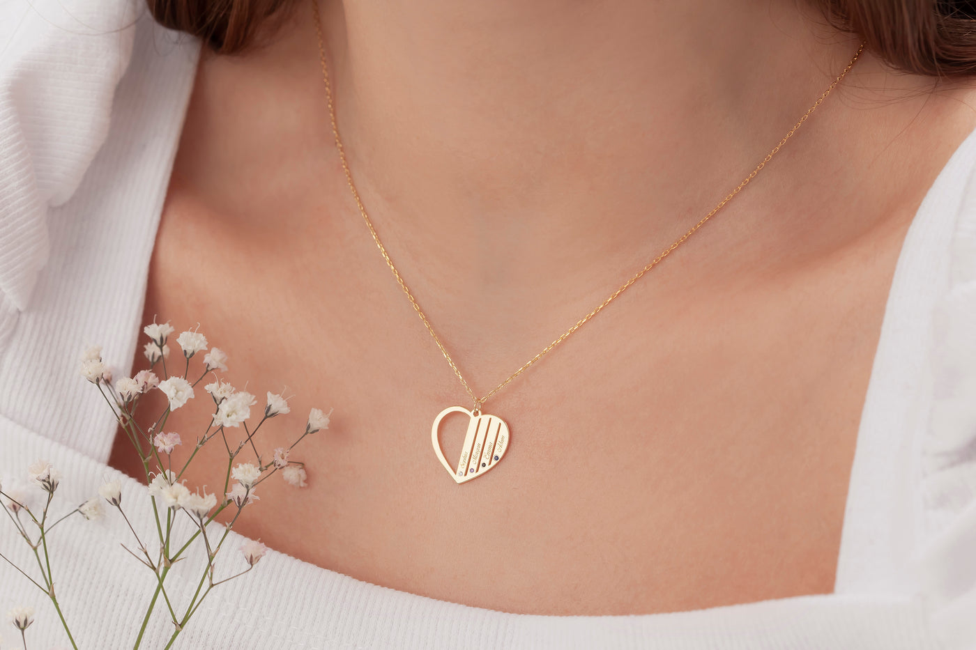 Heart Name Necklace