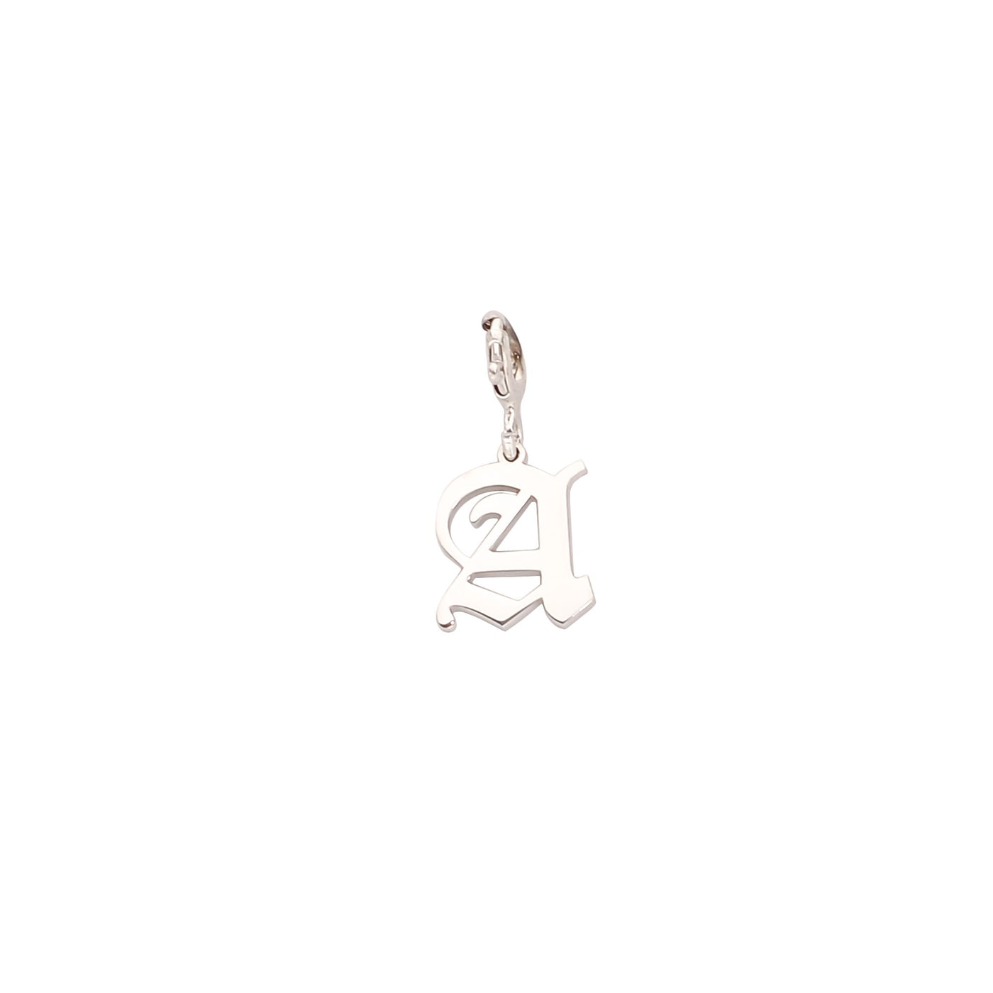 dainty-and-gold-jewelry - Gothic  Initial Pendant