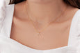 Diamond Initial Necklace