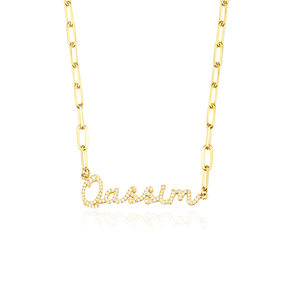 Swarovski Name Necklace