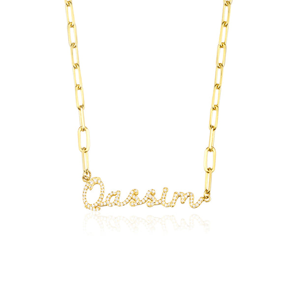 Swarovski Name Necklace