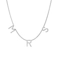 Paving Stone Initial Necklace