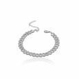 Curb Chain Bracelet with Diamond