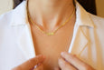 dainty-and-gold-jewelry - DATE NECKLACE
