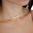 Gothic Name Necklace
