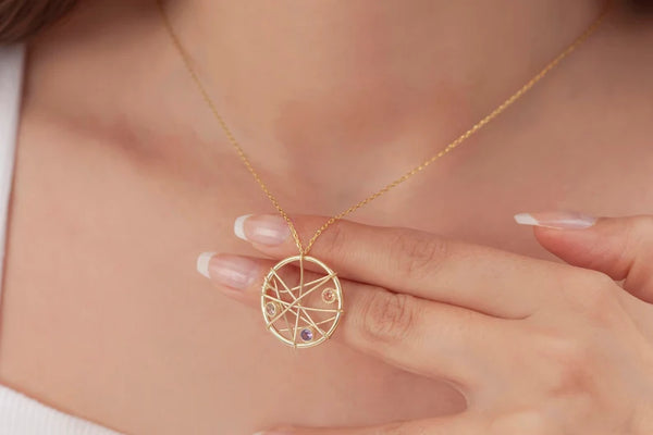 Custom Birthstone Necklace